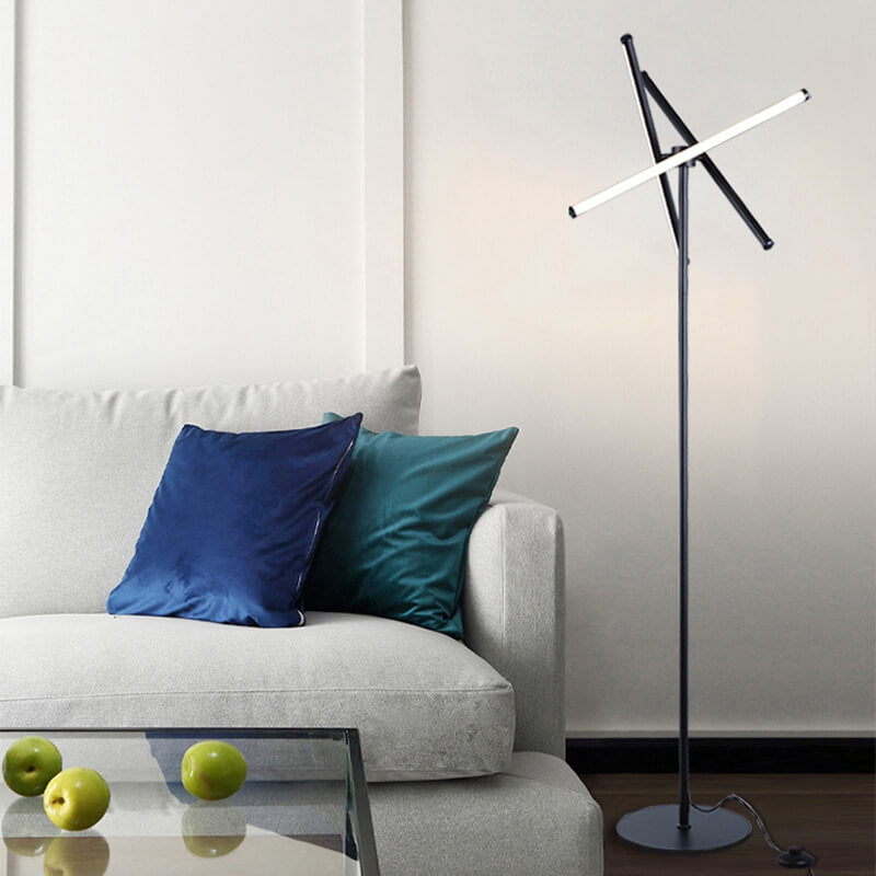 Minimalistisch Licht Luxe Lijnen Ontwerp Verstelbare Led Staande Vloerlamp