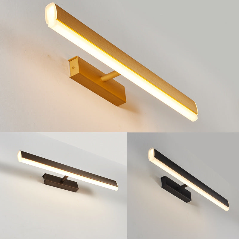 Minimalistische Rechthoekige Led-Stripverlichting Voor Spiegelwandlamp