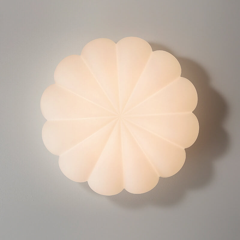 Moderne Scandinavische Metalen Kinderbloemen Led Plafondlamp Voor Slaapkamer