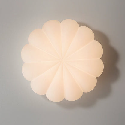 Moderne Scandinavische Metalen Kinderbloemen Led Plafondlamp Voor Slaapkamer