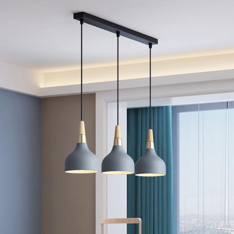 Creatieve Moderne Macaron Disc Art 1-lichts Hanglamp