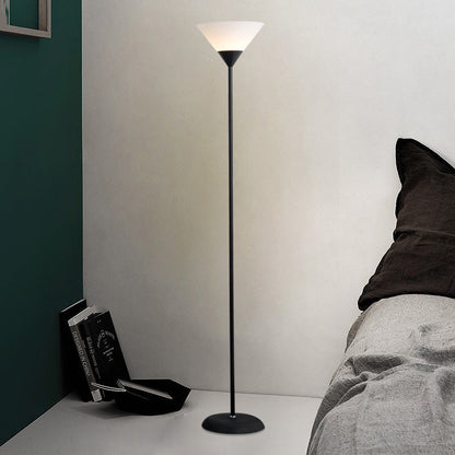 Creatieve Minimalistische Kegelvormige Kap 1-lichts Staande Vloerlamp