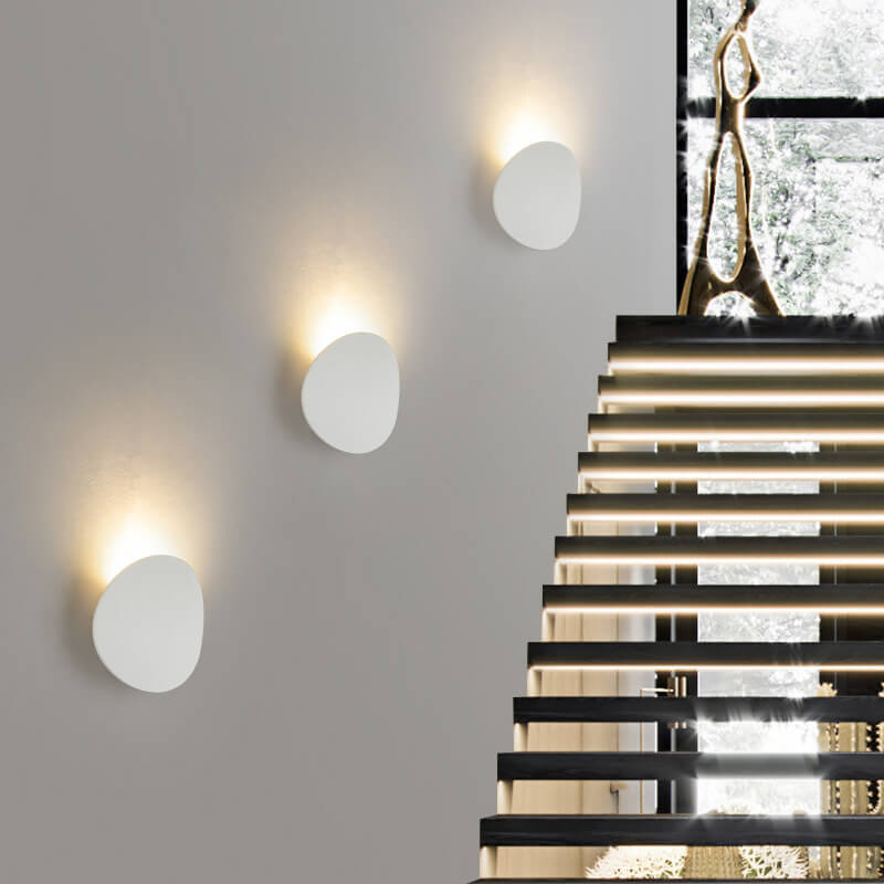 Minimalistische Ronde 1-Lichts Led-Wandlamp Voor Binnen En Buiten