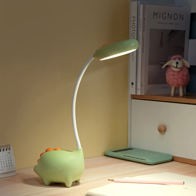 Cartoon Dinosaur Eye Care Oplaadbare LED Bureaulamp