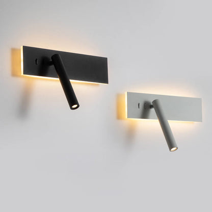 Minimalistische Creatieve Rechthoekige Roterende Spot Led Wandlamp