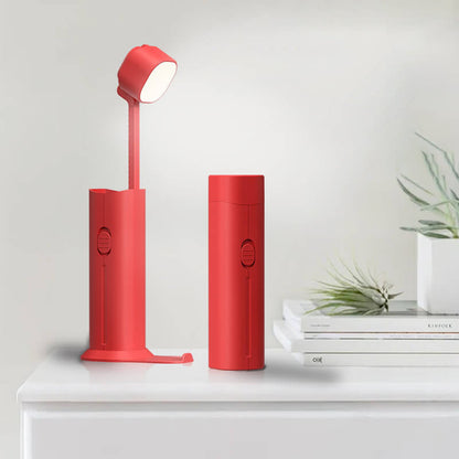 Creatieve Kleine Intrekbare Powerbank Zaklamp Led Tafellamp