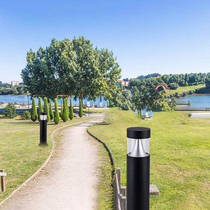 Moderne Industriële Aluminium Kolom Led Waterdichte Gazon Landschapsverlichting Voor Tuin