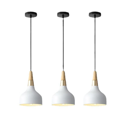 Creatieve Moderne Macaron Disc Art 1-lichts Hanglamp