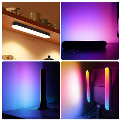 Creatieve Column Illusion Rgb Bluetooth Led Ambient Tafellamp