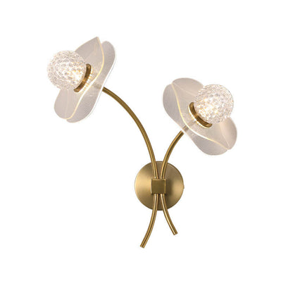 Europese Creatieve Lotusbloemen Acryl Led Wandlamp