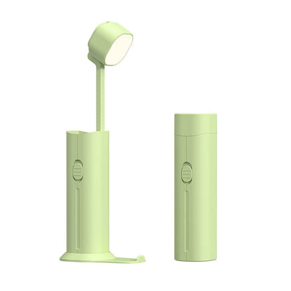 Creatieve Kleine Intrekbare Powerbank Zaklamp Led Tafellamp