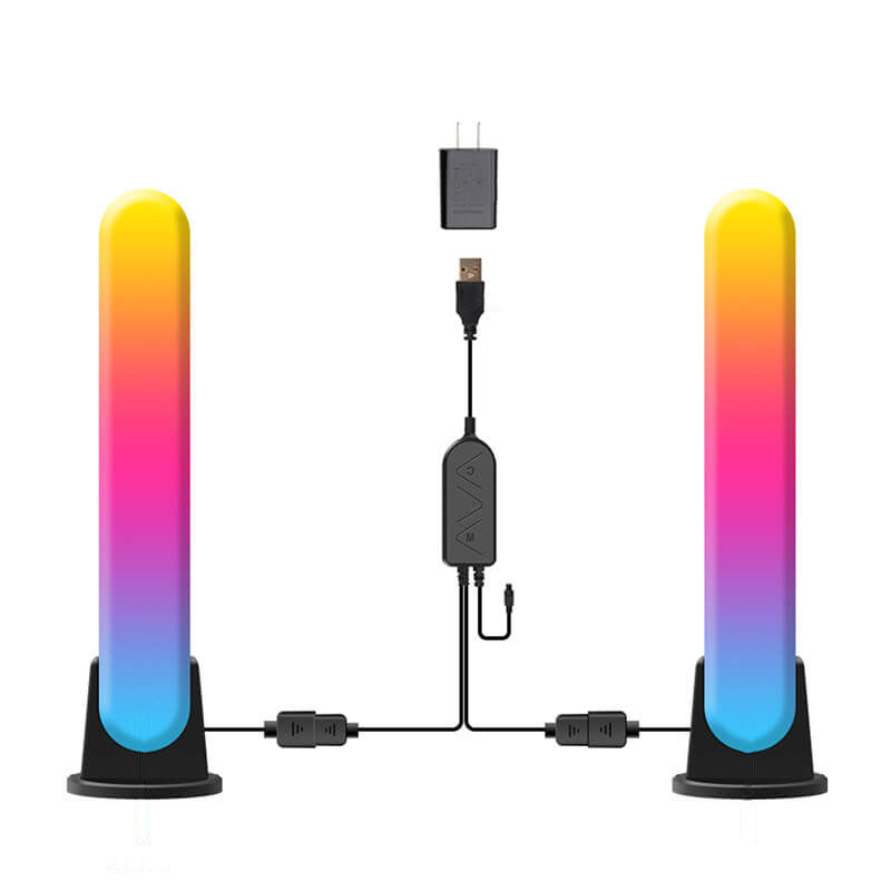 Creatieve Column Illusion Rgb Bluetooth Led Ambient Tafellamp