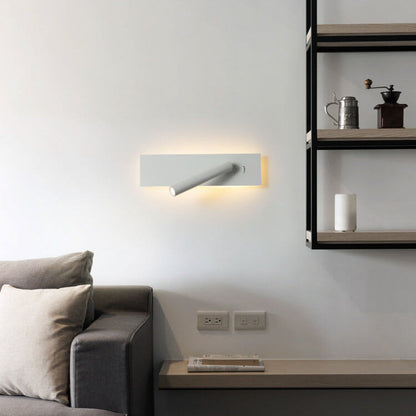 Minimalistische Creatieve Rechthoekige Roterende Spot Led Wandlamp