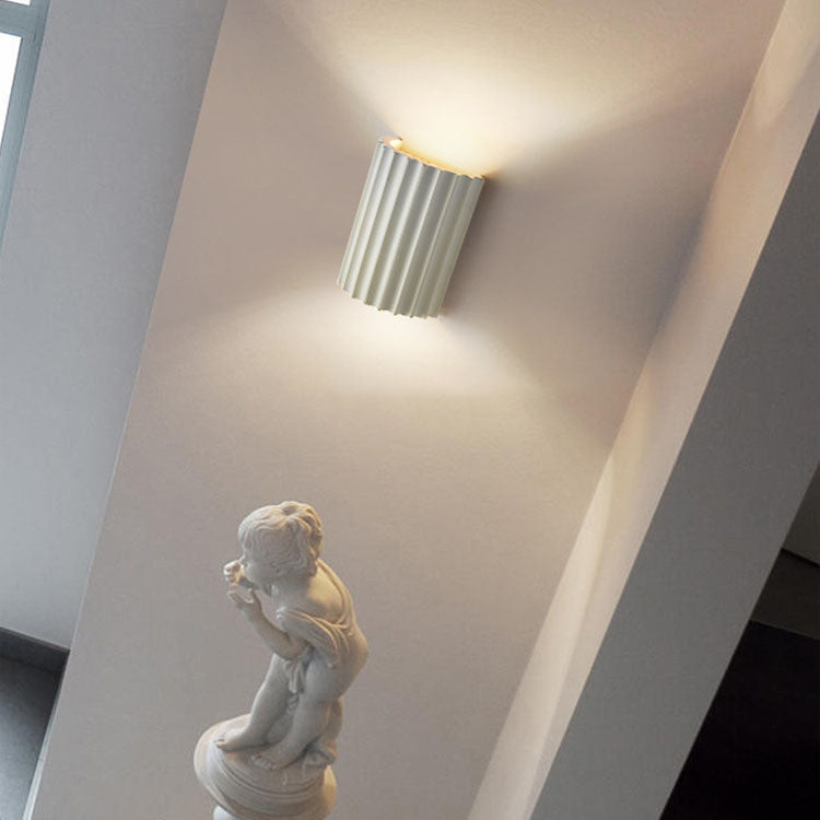 Moderne Nordic Resin Tiles 2-lichts Wandlamp Voor Slaapkamer