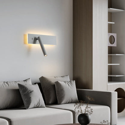 Minimalistische Creatieve Rechthoekige Roterende Spot Led Wandlamp