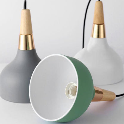 Creatieve Moderne Macaron Disc Art 1-lichts Hanglamp