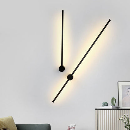 Minimalistische Strip Aluminium Led Wandlamp