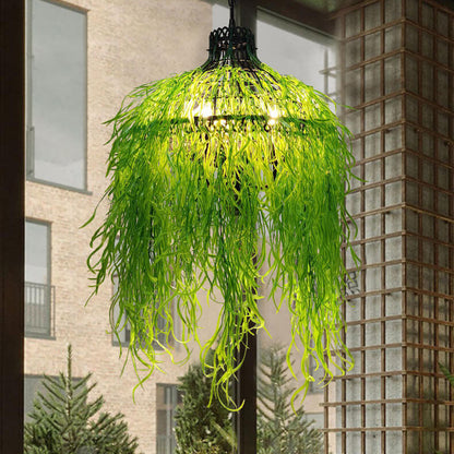 Creatieve Plant Vine Decoratieve 3-Lichts Kroonluchter