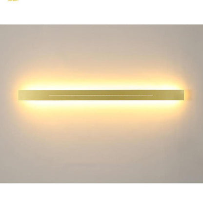 Minimalistische Langwerpige Staafvormige Sfeerverlichting Met 1 Lichtpunt Led-Acrylwandlamp