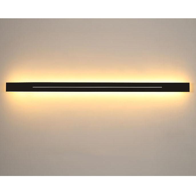 Minimalistische Langwerpige Staafvormige Sfeerverlichting Met 1 Lichtpunt Led-Acrylwandlamp