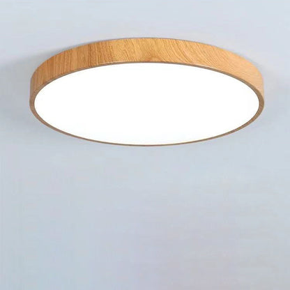 Moderne Scandinavische Ronde Pvc Ijzeren Led Plafondlamp Voor Slaapkamer