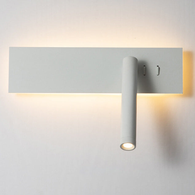 Minimalistische Creatieve Rechthoekige Roterende Spot Led Wandlamp