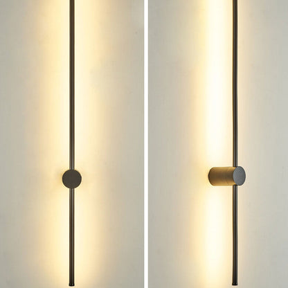 Minimalistische Strip Aluminium Led Wandlamp