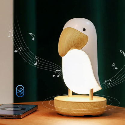 Creative Bird Usb Oplaadbare Bluetooth Nachtlamp Tafellamp