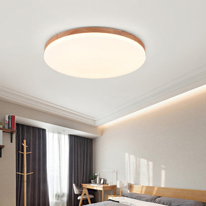 Moderne Ronde Led-plafondlamp Met Acryl Kap