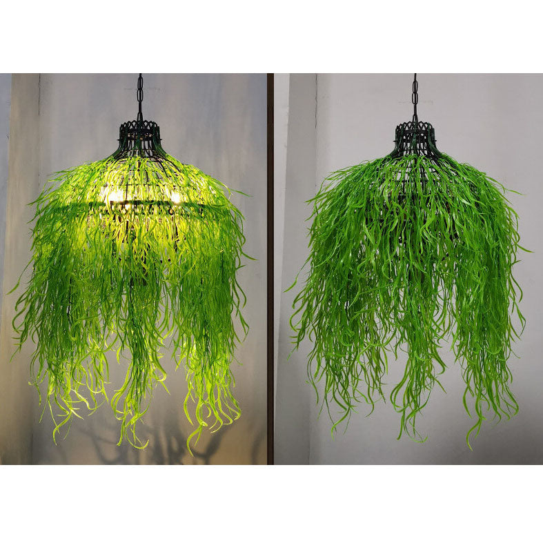 Creatieve Plant Vine Decoratieve 3-Lichts Kroonluchter