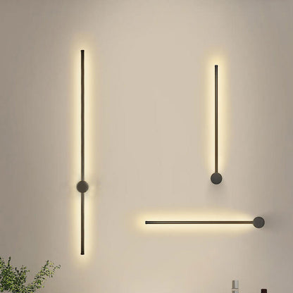 Minimalistische Strip Aluminium Led Wandlamp