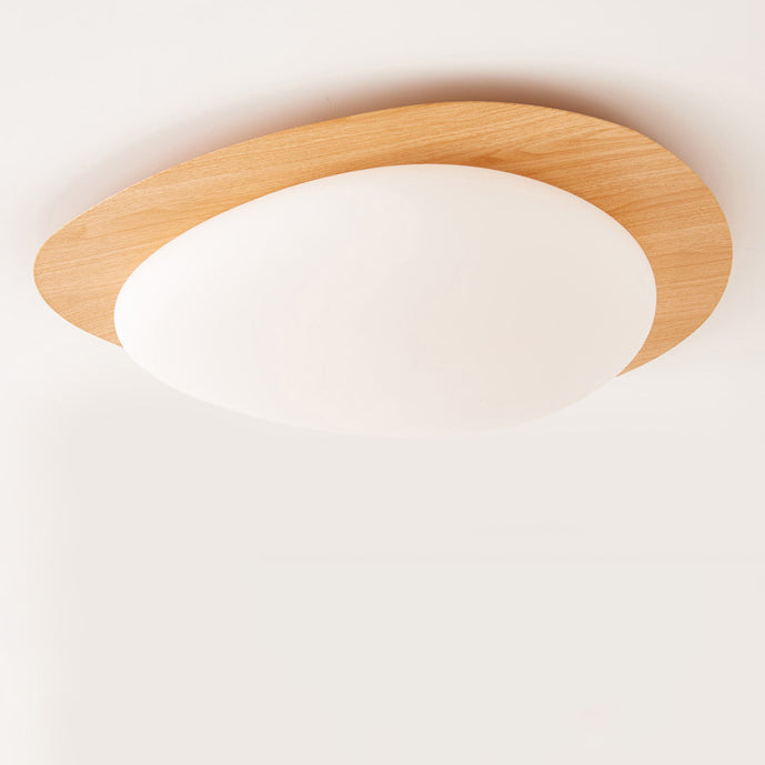 Moderne Scandinavische Kiezelsteenvormige Ijzeren Acryl Led-plafondlamp Voor Slaapkamer