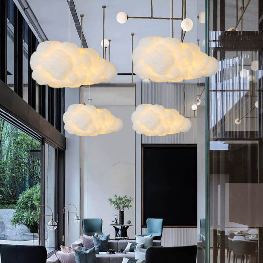 Zwevende Wolk 1-Lichts Led Hanglamp