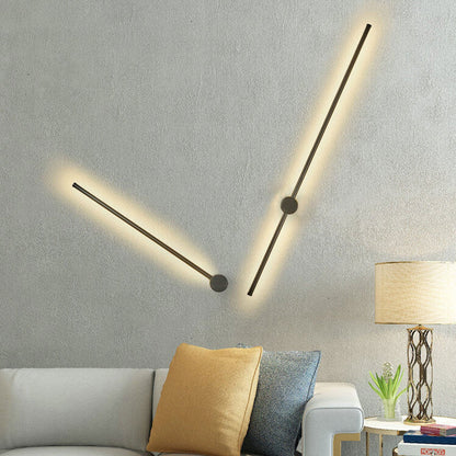 Minimalistische Strip Aluminium Led Wandlamp