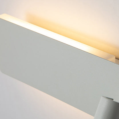 Minimalistische Creatieve Rechthoekige Roterende Spot Led Wandlamp