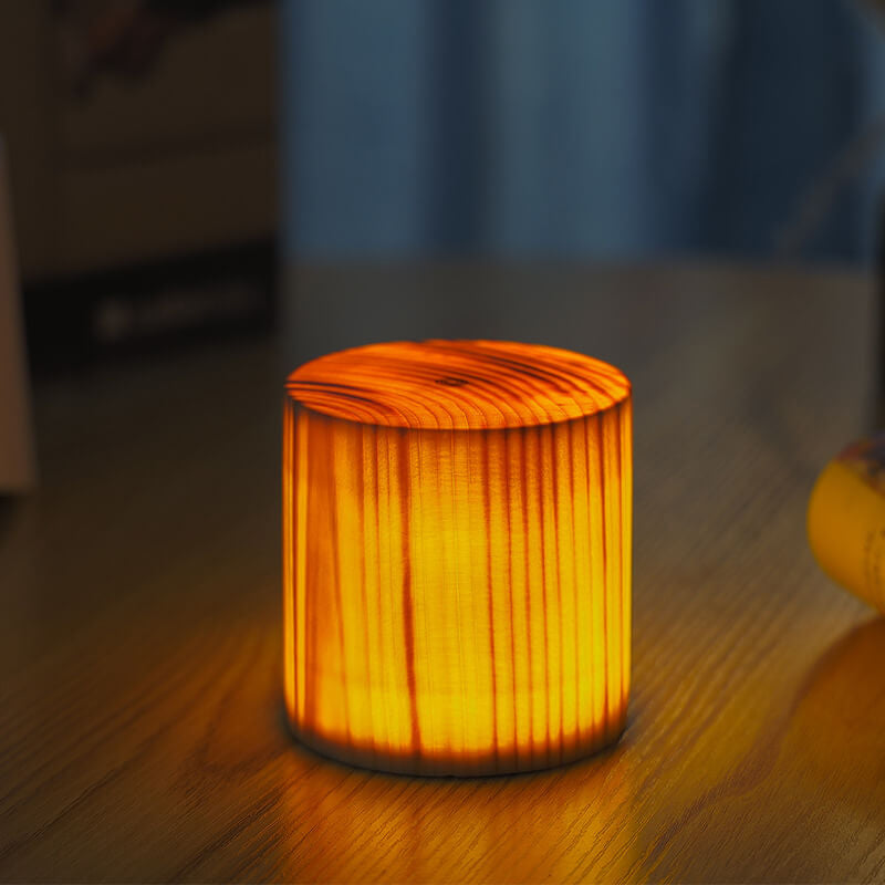 Creatieve Houten Led-aanraaknachtlamp Tafellamp