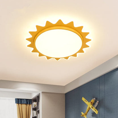 Creatieve Cartoon Zonvormige LED Plafondlamp