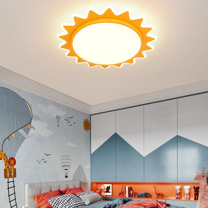 Creatieve Cartoon Zonvormige LED Plafondlamp