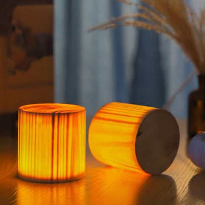 Creatieve Houten Led-aanraaknachtlamp Tafellamp