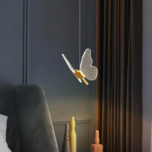 Minimalistische Acryl Vlinder Led Hanglamp