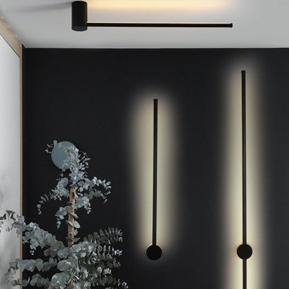 Minimalistische Strip Aluminium Led Wandlamp