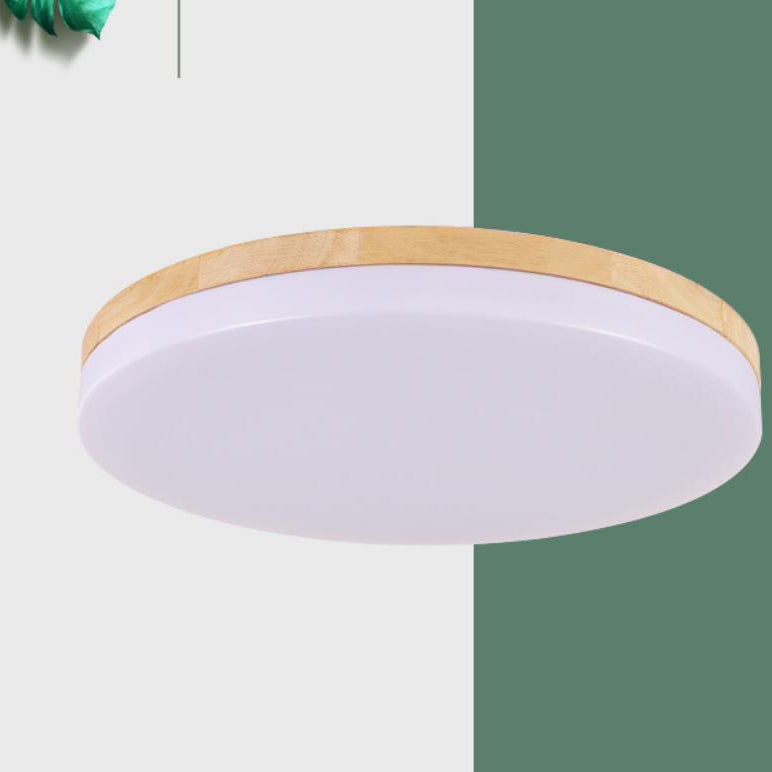 Moderne Ronde Led-plafondlamp Met Acryl Kap