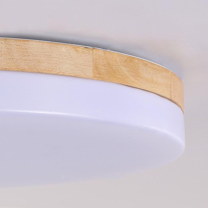 Moderne Ronde Led-plafondlamp Met Acryl Kap