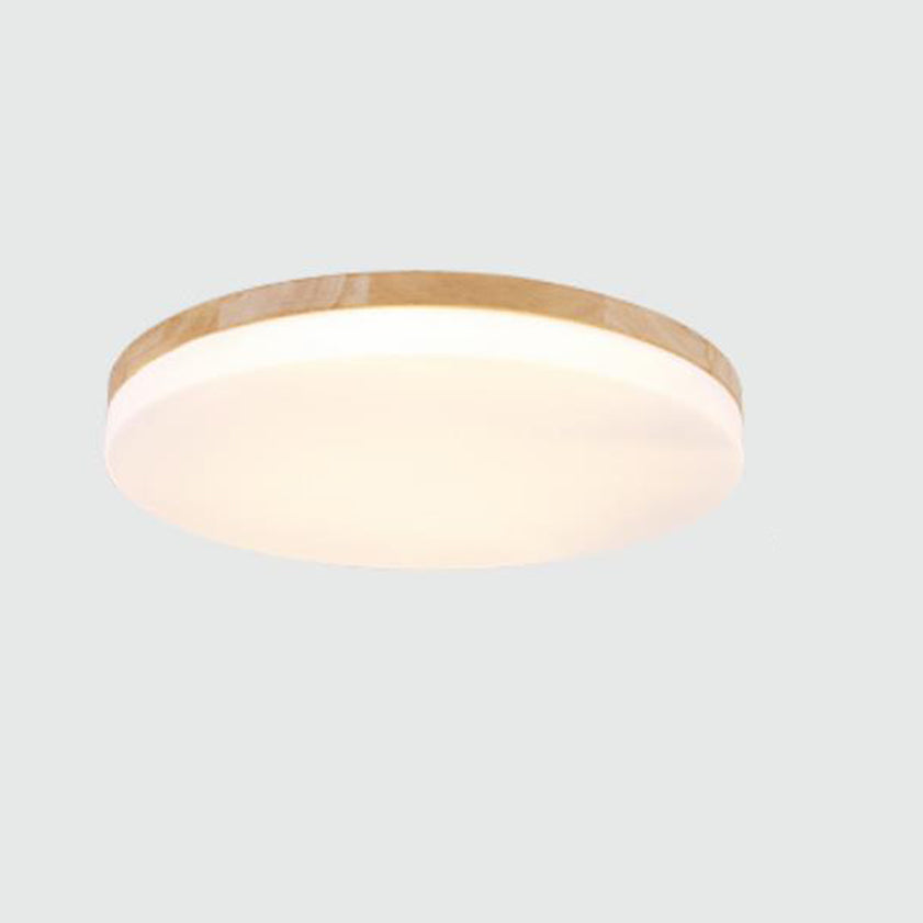 Moderne Ronde Led-plafondlamp Met Acryl Kap