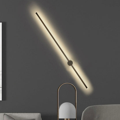 Minimalistische Strip Aluminium Led Wandlamp