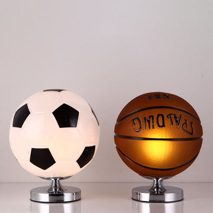 Creatieve Sportbalontwerp Voor Kinderen, Tafellamp Met 1 Lichtpunt