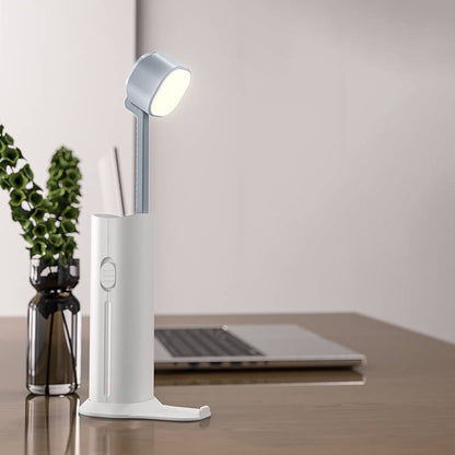 Creatieve Kleine Intrekbare Powerbank Zaklamp Led Tafellamp