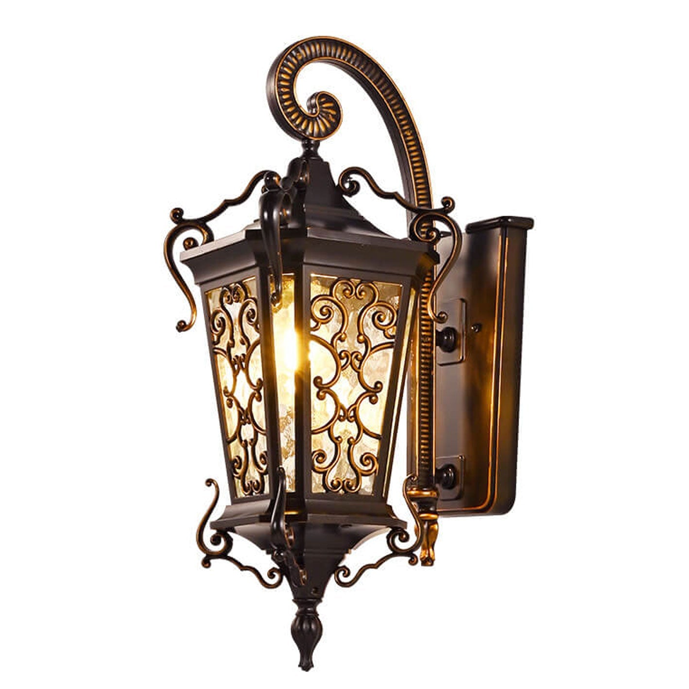 Europese Palace Outdoor Waterdichte 1-lichts Wandlamp