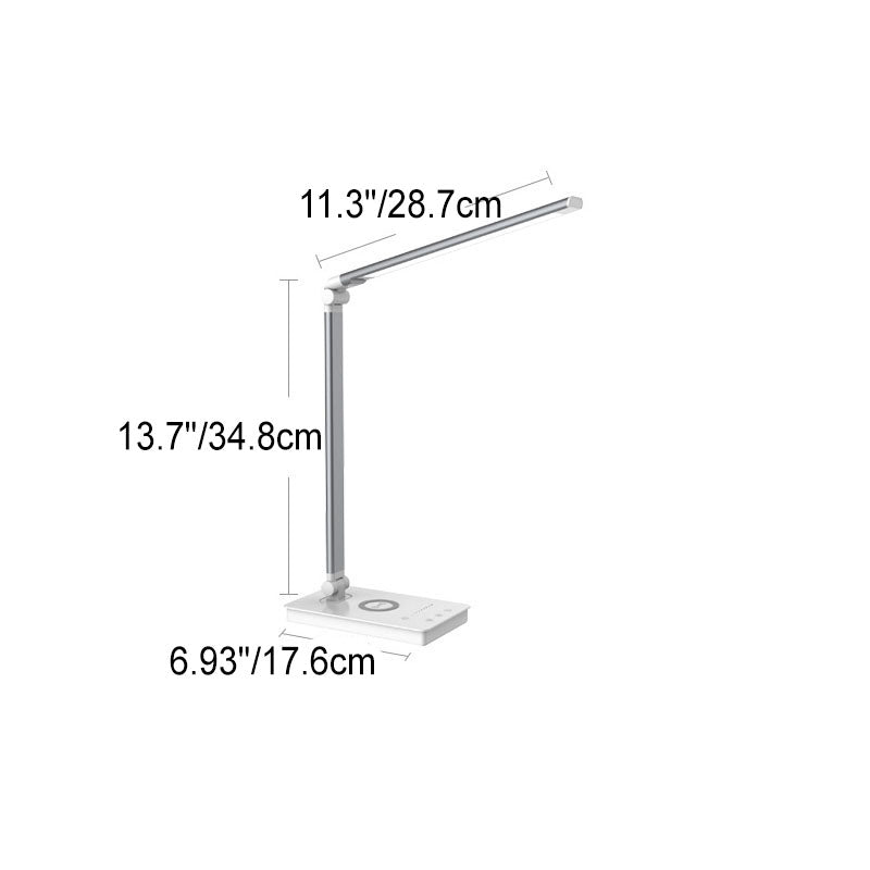 Minimalistische Intelligente Vierkante Staaf Opvouwbare Usb Led Bureaulamp