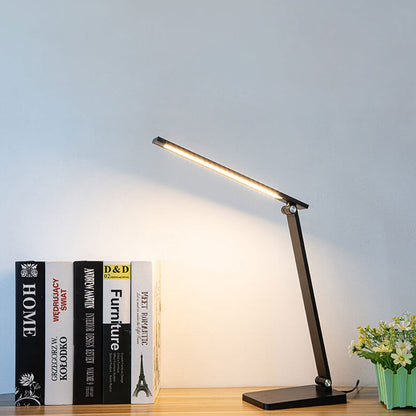 Creatieve Opvouwbare Touch-dimmende Aluminium Led-bureaulamp